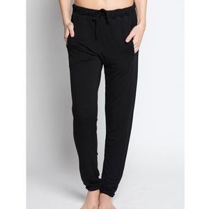 Good hYOUman Naomi Fleece Joggers Black